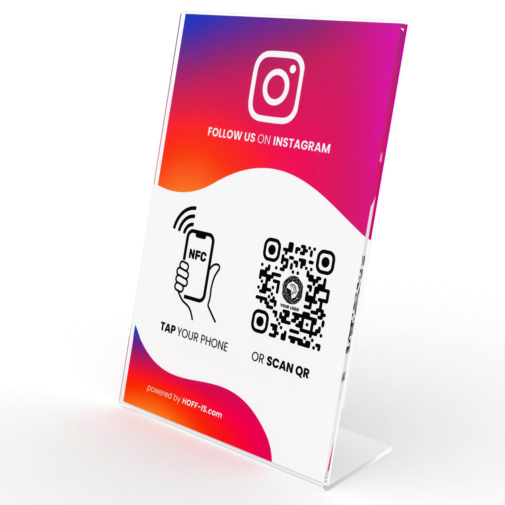 Amazon.com : HOFF-IS NFC Stand for Instagram follows | NFC & QR